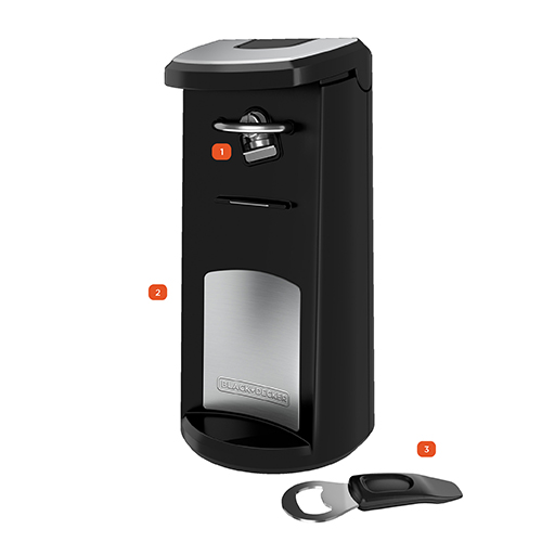 Black & decker spacemaker ec75 white can opener automatic shut off online new open box